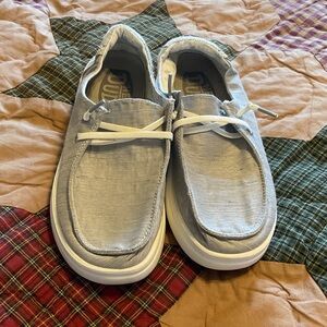 Woman’s Hey Dude Gray Casual Shoes